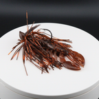 Pinchy Craw 2.5-inch craw lure in root beer brown with spindly tentacles