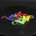 2-inch PRIDE Go-To Grub soft plastic fishing bait, assorted bright colors